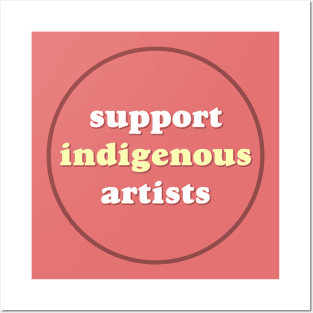 Support Indigenous Artists - Native Art Posters and Art